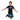 Boy jumping black tee
