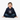 Boy navy ocean hoodie sitting