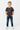 Boy standing confident