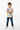 Boy standing confident