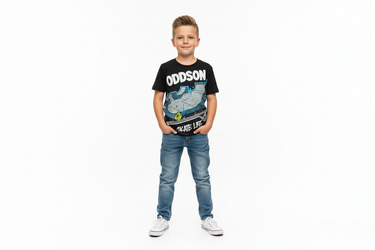 Boy standing pose