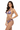 Brunette female model peaceful pose