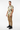 Camo Tee with Tan Cargo Joggers - Side