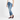 Casual denim white background