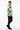 Casual lean three-quarter side