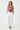Casual White Linen Pants Front