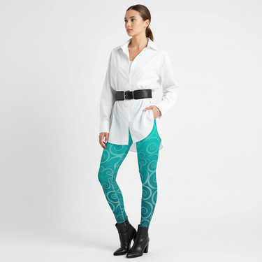 Chic look with button-down