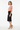 Classy Black Pencil Skirt Side