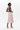 Classy Pink Pleated Skirt Back