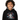 Close-up boy black ocean hoodie