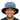Close-up boy light denim bucket hat