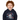 Close-up boy navy ocean hoodie cheerful