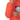 Close-up - burnt orange hoodie sleeve and cuff