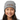 Close-up girl gray beanie