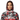 Close-up of Latino female model in Peniel hoodie