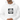 Close-up - white hoodie graphic and hood