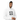 Close-up - white hoodie three-quarter view