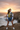 Coastal cliffside sunset