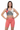 Coral Biker Shorts