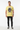 Cornsilk yellow tee front confident stance