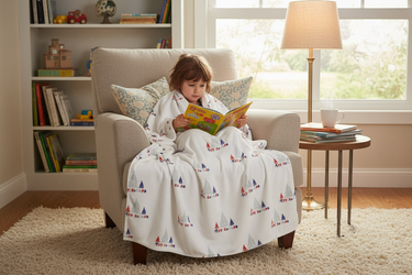 Cozy reading nook