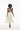 Cream Midi Skirt Front
