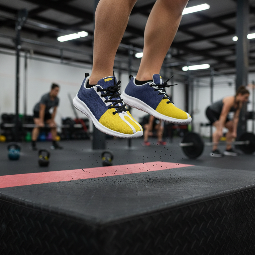 CrossFit box jump