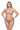 Curvy white female model front view