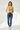 Daisy Yellow Dark Denim