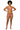 Dark-skinned Black female model confident pose