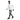 Digital Camo Joggers - Black male model with track jacket