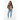 Female casual denim look