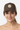 Female model close-up wearing brown trucker hat