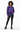 Female model front view with leggings