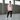Female model in light pink Surfxion hoodie with leggings