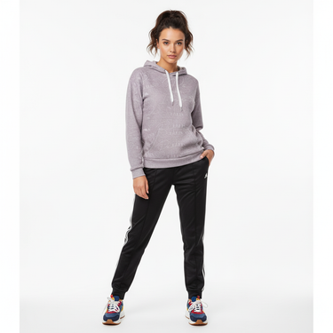 Female model in track pants