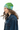 Female model - profile with hair flowing