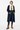Female model - winter layering with wool coat and scarf