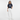 Female - navy tee wide-leg