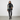 Female - Urban chic with turtleneck and leather leggings