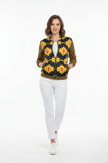 Female white chinos