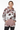 Front view hands in hoodie pocket