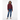 Full Body 6 - Denim & Burgundy Hoodie