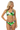 Full-body blonde female model elegant