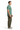 Full body polo with olive cargo pants side