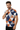 Geometric triangle polo adjusting collar