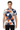 Geometric triangle polo casual stance