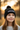 Girl age 10 wearing black beanie