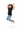 Girl age 7 jumping