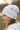 Girl age 9 wearing castle beanie